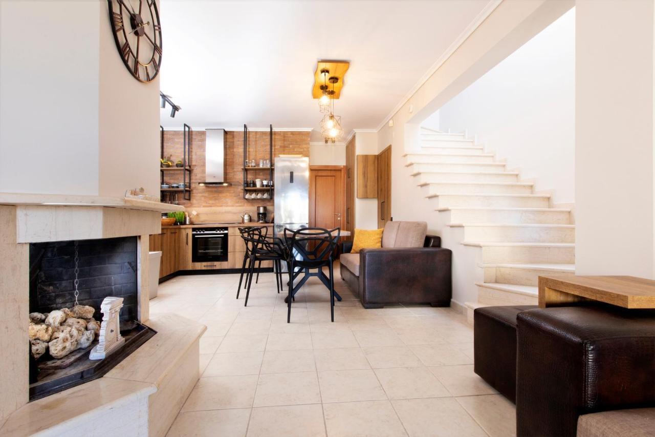 Porto Thea Alexandra Shared Pool Villa, 阿菲托斯 外观 照片